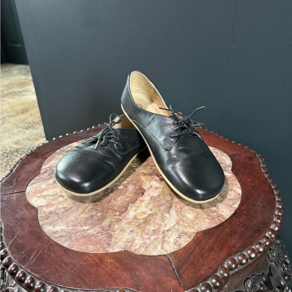 Origo The New Derby Natural Leather Women in black